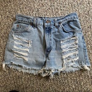 Levi’s Denim Cutoff Shorts
